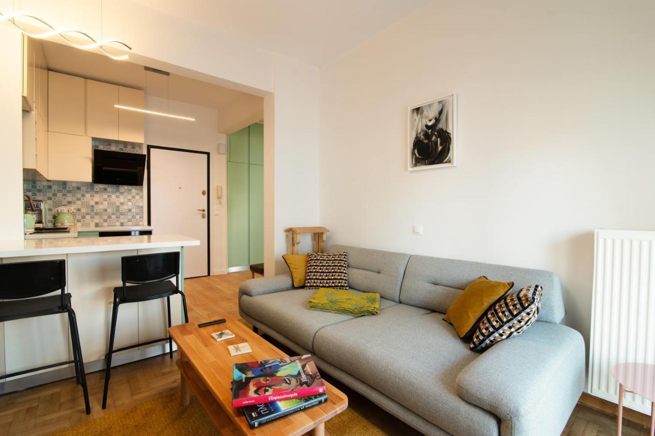 Luxury 1-Bedroom Apartment By The Sea In Athén Kültér fotó