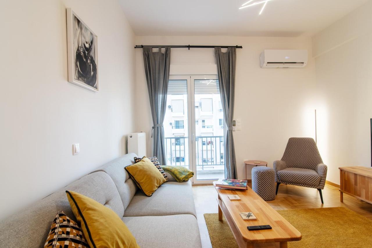 Luxury 1-Bedroom Apartment By The Sea In Athén Kültér fotó