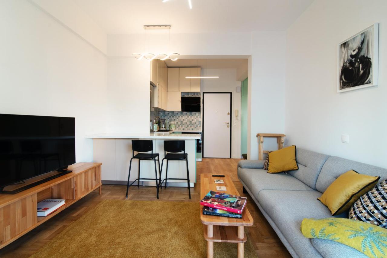 Luxury 1-Bedroom Apartment By The Sea In Athén Kültér fotó
